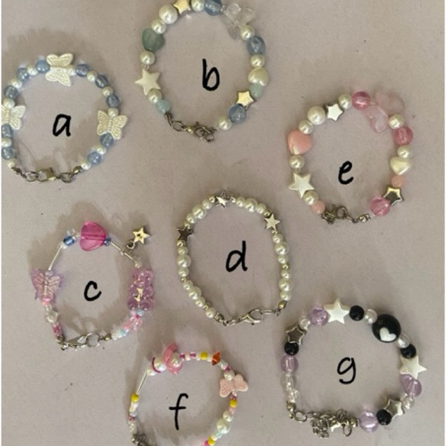 

Beads Bracelet | gelang manik-manik | gelang korea | beads jewelry