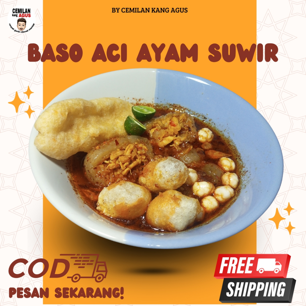 

BASO ACI AYAM SUWIR VIRAL PEDAS CHILI OIL