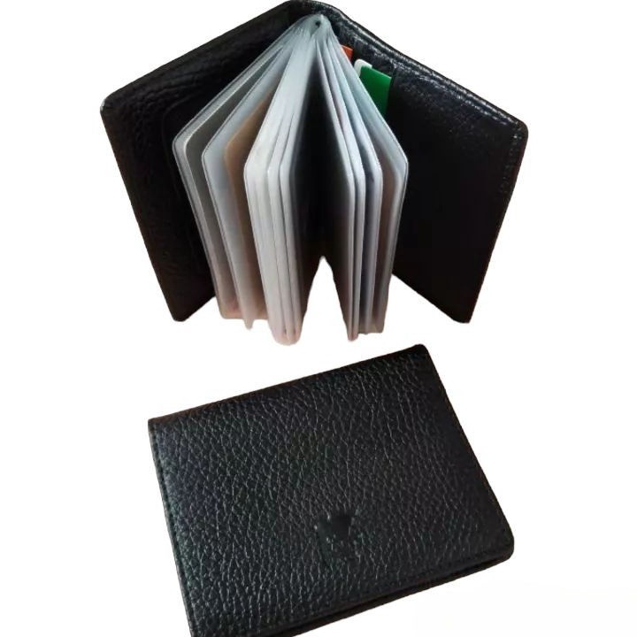 murah Dompet Kartu ATM Kulit Asli Dompet Kartu Pria Wanita Kartu ATM