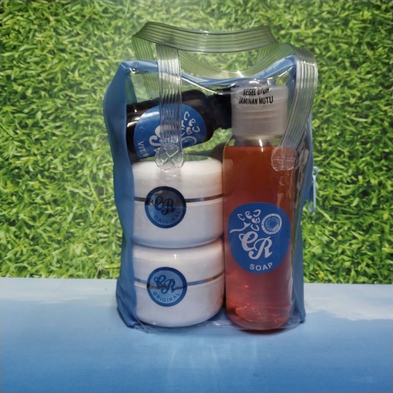 PAKET CREAM CR BIRU ORI 5IN1