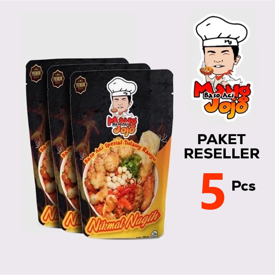 

Bakso aci mang jojo PAKET RESELLER 5 Pcs