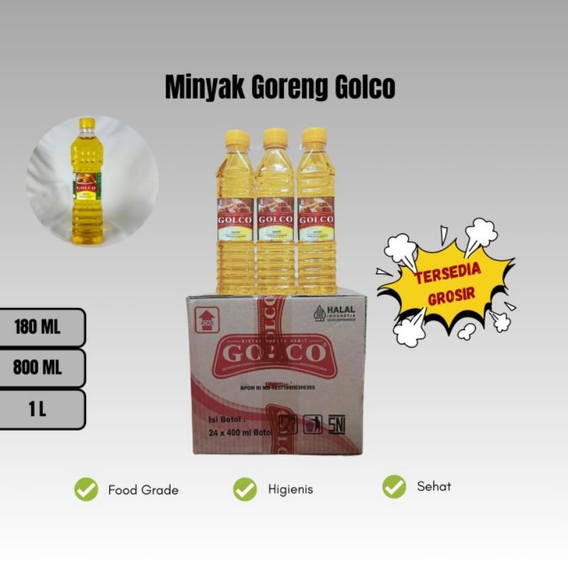 

Minyak Goreng Golco 1L Dus