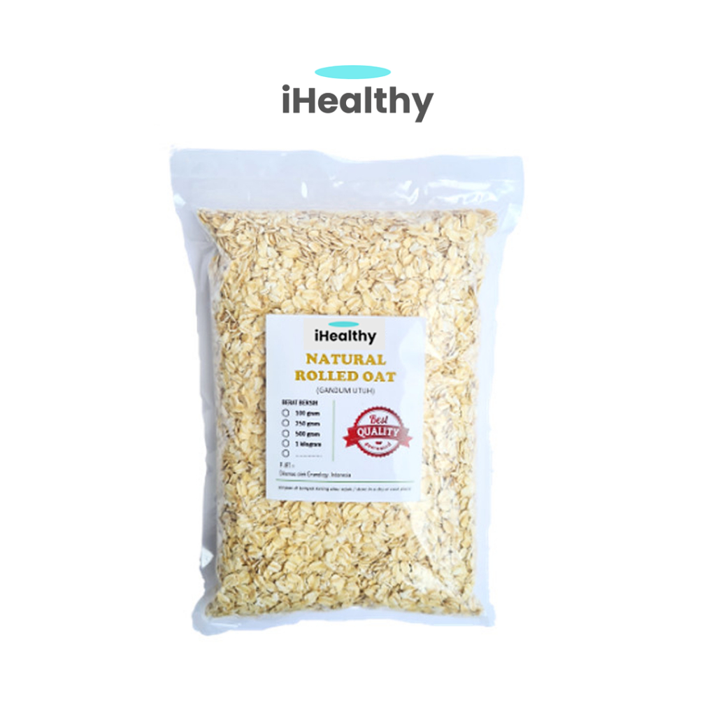 

Gandum Kasar / Regular Rolled Oat (1 kilogram)