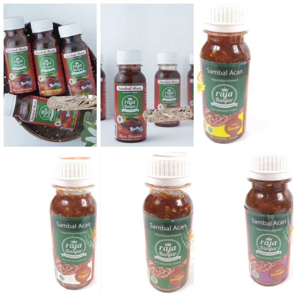 

Sambal terasi acan raja banjar 125g