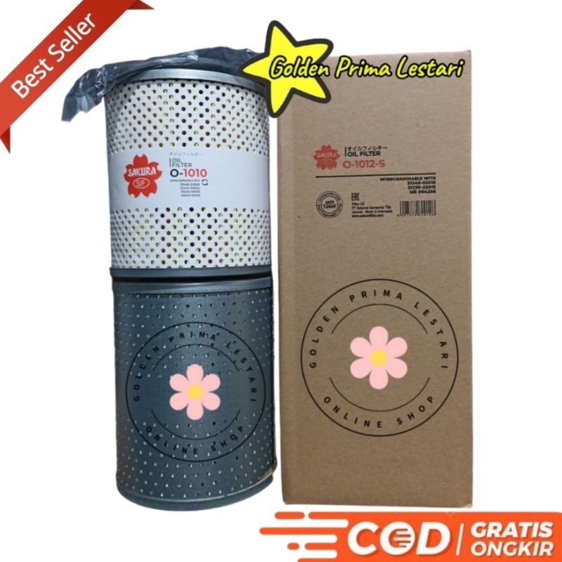 Filter Oli Fuso 6D22 6D40 8DC9 O-1012-S Sakura