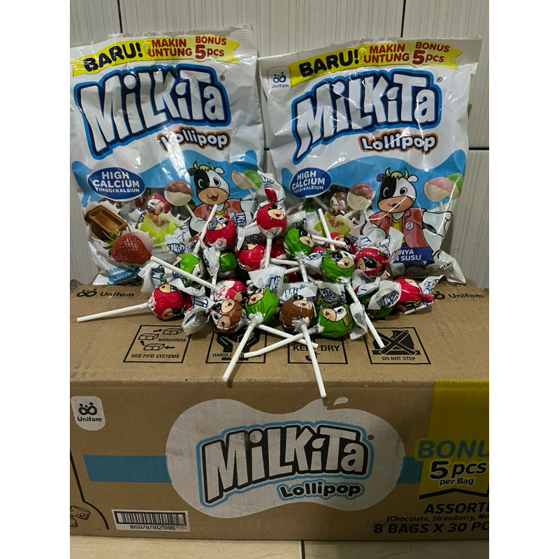 

permen milkita refill isi 30+5