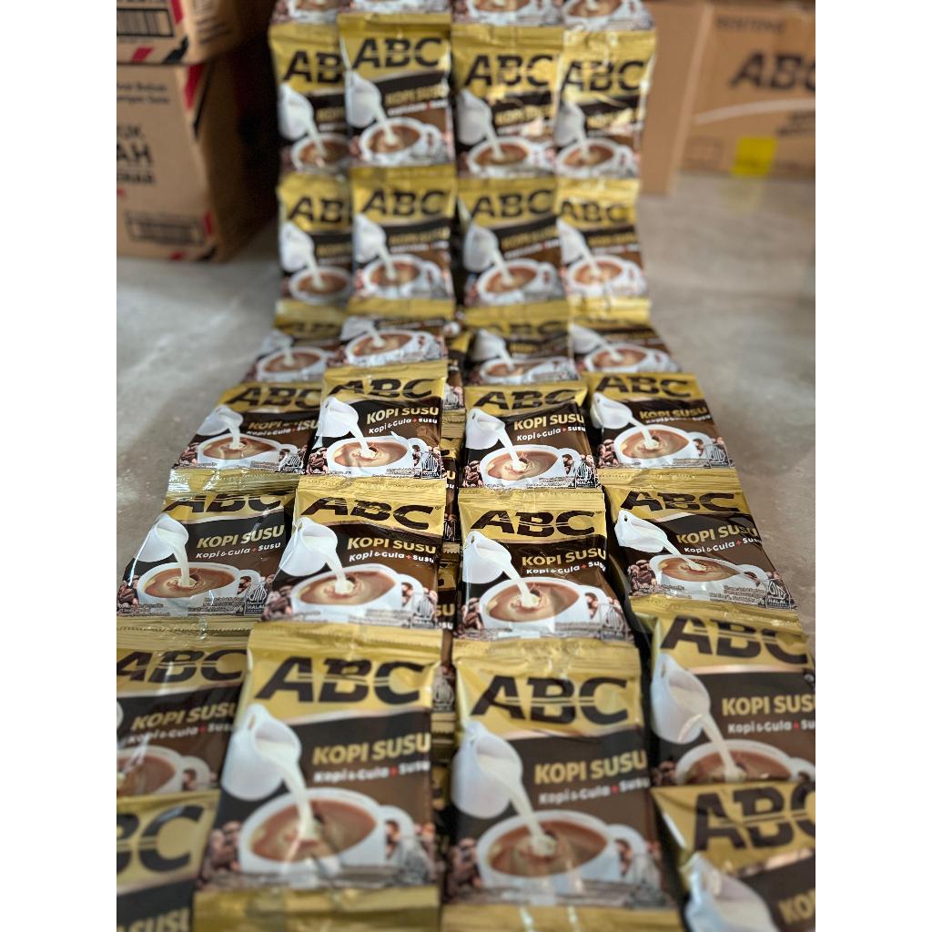 

Kopi ABC SUSU (Kopi+Gula+Susu) 30gr RENCENG (ISI 10)