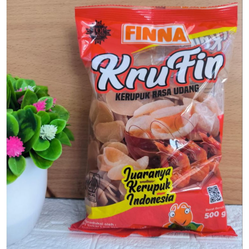 

KRUPUK ENAK FINNA RASA UDANG & BAWANG 500GRAM