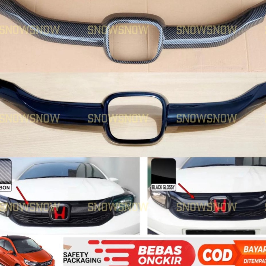 HARGA TERJUN BEBAS List Grill Bumper Depan Cover All New Brio 218 222 223 AWAL RS SATYA Urbanite Hit