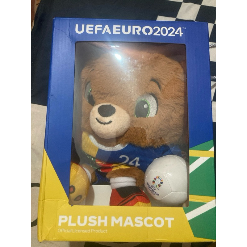 Plush Mascot Boneka EUFA EURO 2024 Official Licensed Product