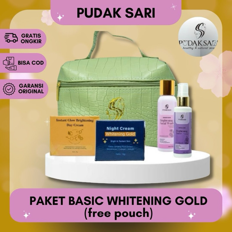 PUDAK SARI PAKET WAJAH / PAKET BASIC PUDAK SARI / PAKET WAJAH PUDAK SARI / PUDAK SARI PAKET BASIC / 