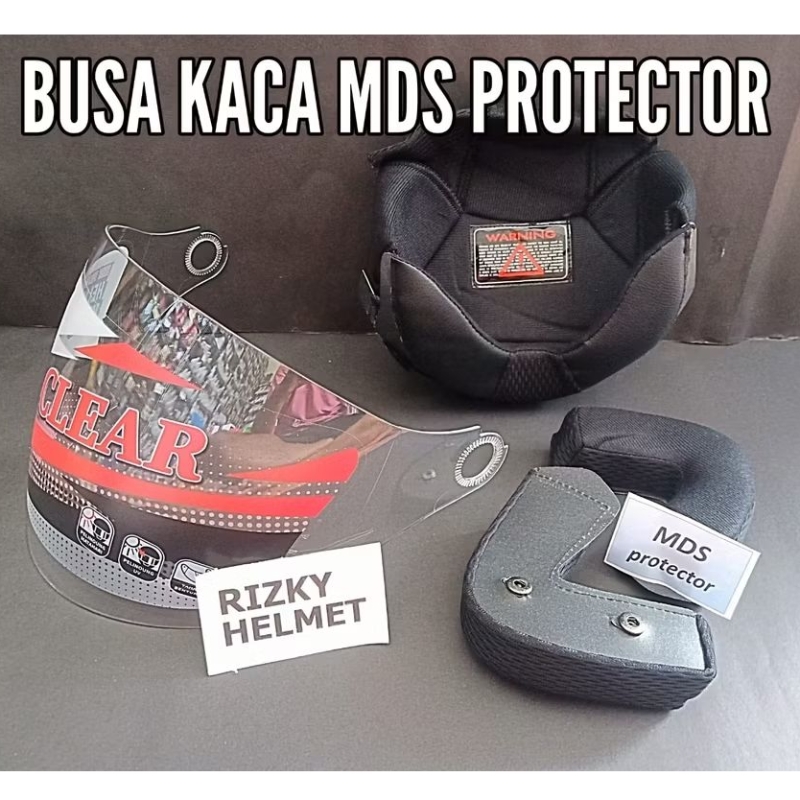 BUSA HELM MDS PROTECTOR, MDS VENTO + KACA HELM MDS PROTECTOR, MDS VENTO