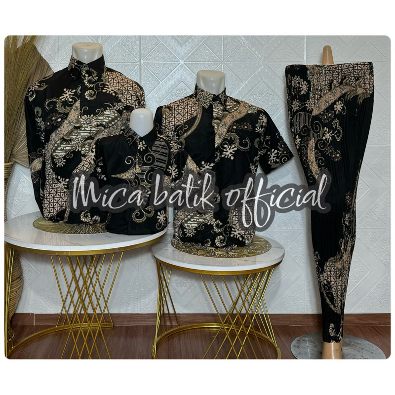 Kemeja batik pria jumbo 3XL 4XL 5XL / kemeja batik pria jumbo lengan panjang / kemeja batik pria jum