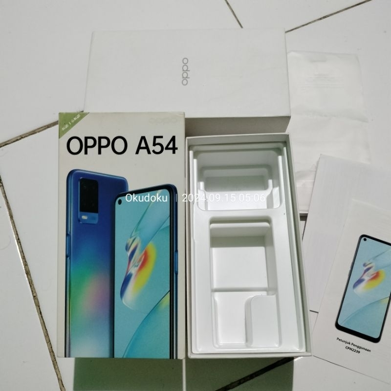 Dus Box Oppo A54 Original Copotan