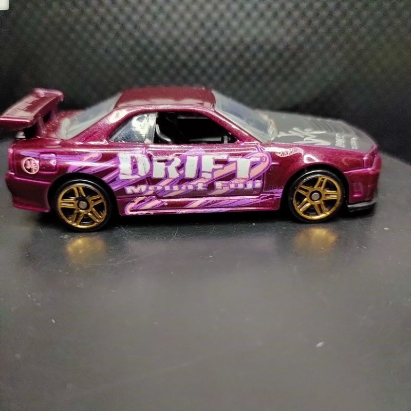 Hot Wheels nissan skyline R34 ROAD TRIPPIN SPECIAL CARD