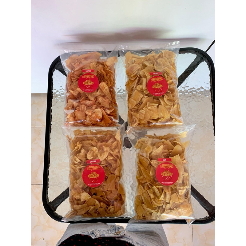 

KERIPIK PISANG 1/2KILO (VARIAN TULIS DI CATATAN)