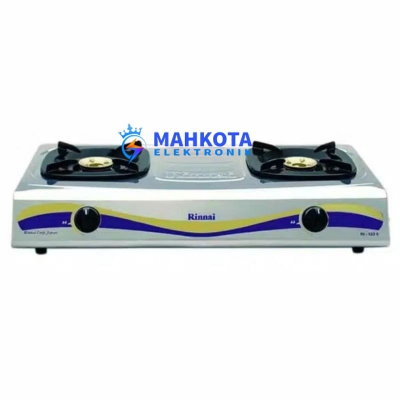 Kompor Gas Rinnai 2 Tungku RI-522 E / 522E