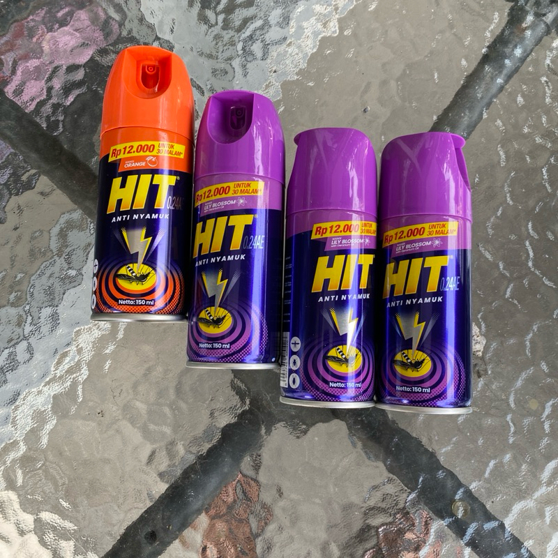 Hit Anti Nyamuk Semprot Kemasan 150 ml Hemat & Murah