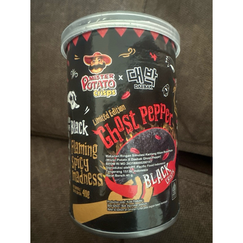 

Mister Potato X Ghost Pepper Limited Edition 40gr