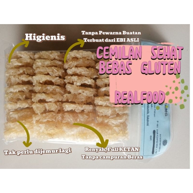 

RENGGINANG KETAN EBI MINI ISI 40