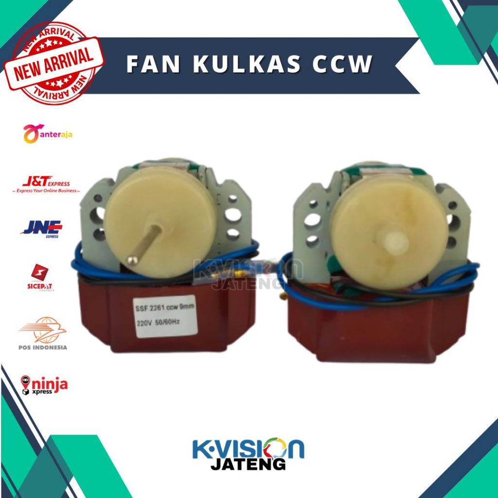 FAN KULKAS CCW | FAN KULKAS CCW | FAN CCW| MOTOR FAN KULKAS | MOTOR KULKAS