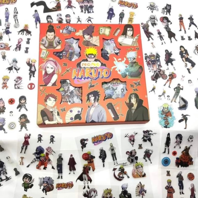 

Stiker Nono Naruto 100lembar Sticker Lucu Aesthetic Sticker Anti Air Tempel Botol Minum Diary Journal