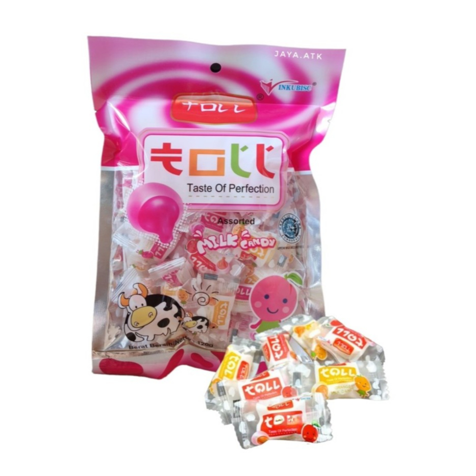 

Permen TOLL Assorted Milk Candy Permen Susu 120 Gram