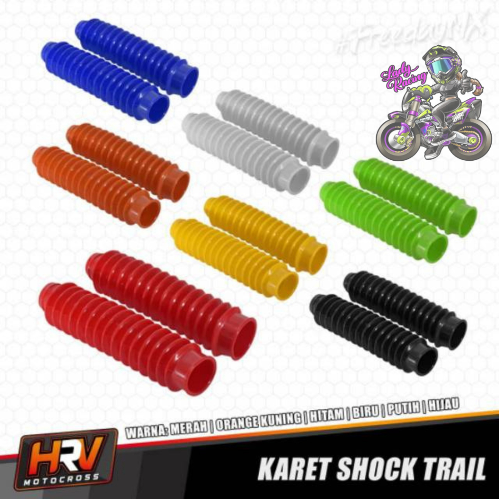KARET SHOCK TELE DEPAN KLX150