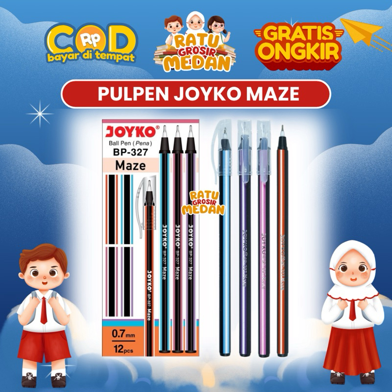 

Pulpen Lilin Joyko 12pcs / kotak