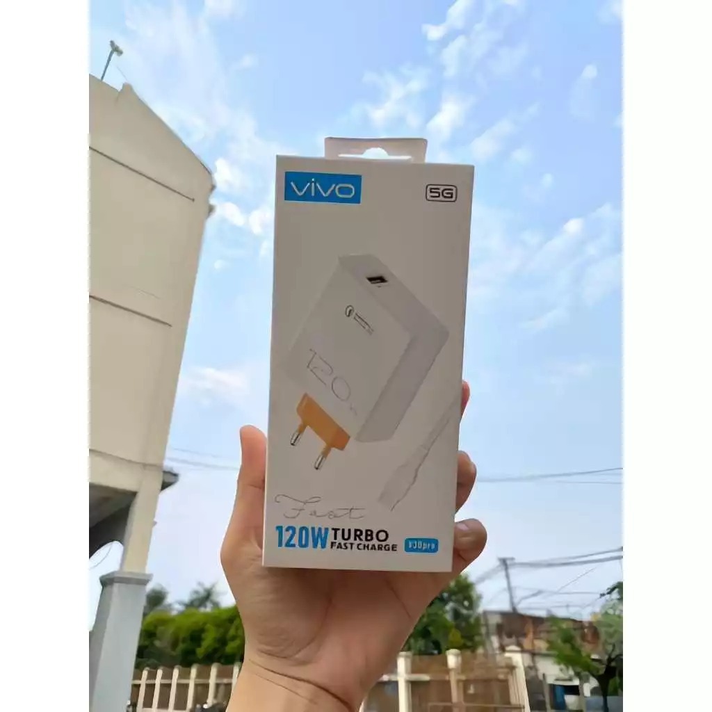 RJB Charger Vivo 5G 120W Turbo Fast Charging