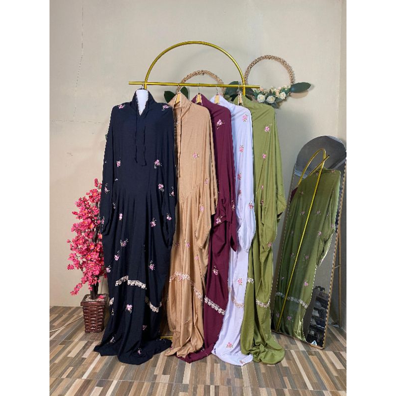 Mukena Rukuh Terusan Adem Jumbo