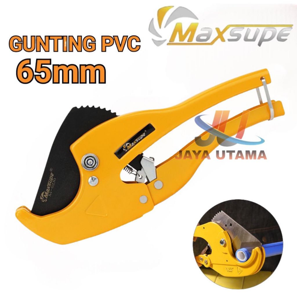Maxsupe Gunting Pipa PVC 63mm Pipe Cutter Gunting Pemotong Pipa Air