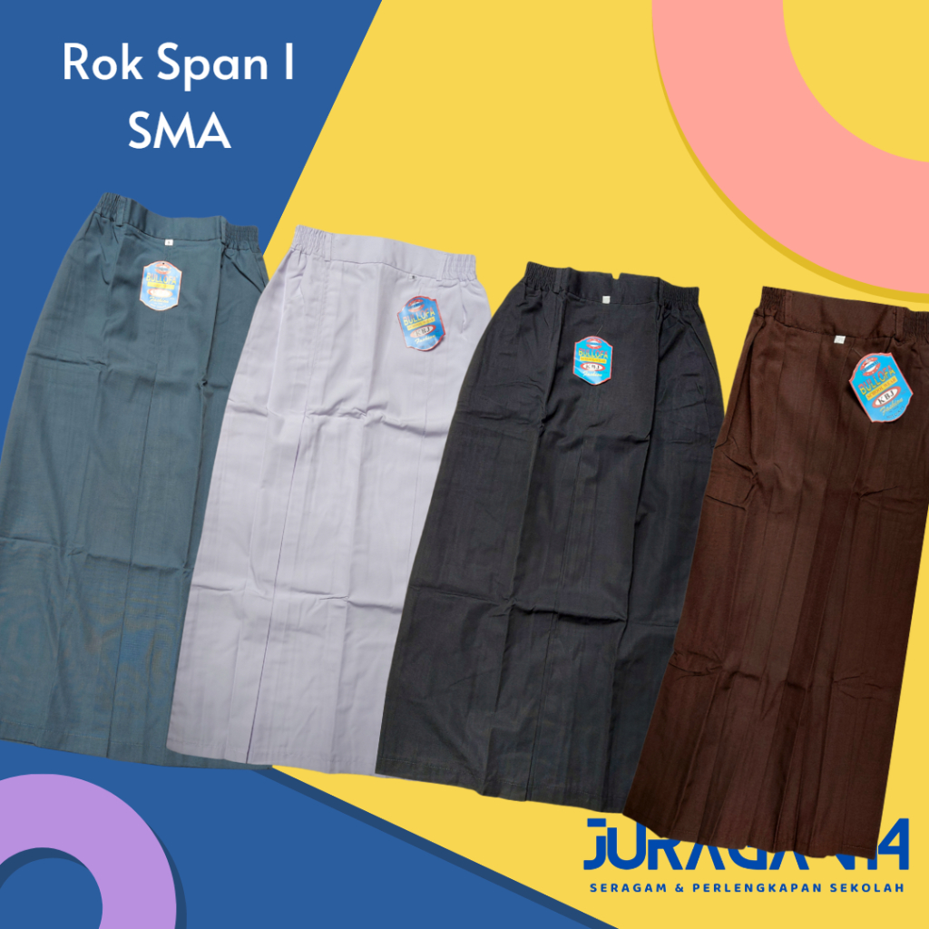 Rok Panjang Span 1 SMA Merk Bullofa