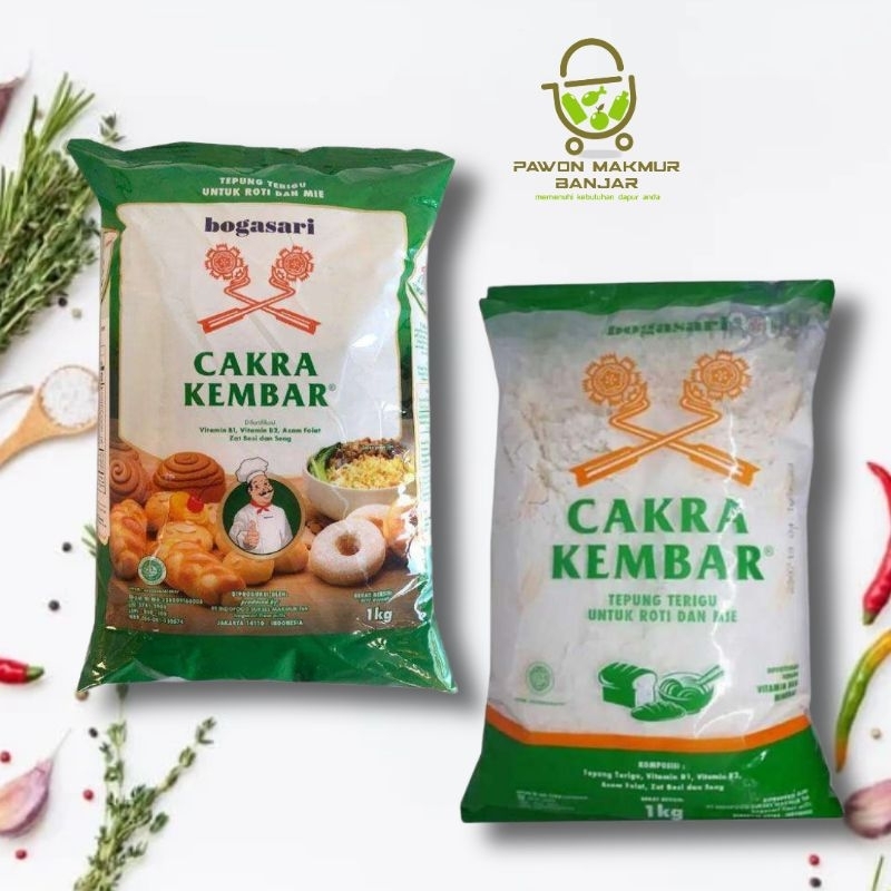 

TEPUNG TERIGU CAKRA KEMBAR DARI BOGASARI / 1Kg