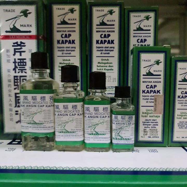 Minyak Angin Cap kapak 3Ml || Minyak Angin || Cap Kapak