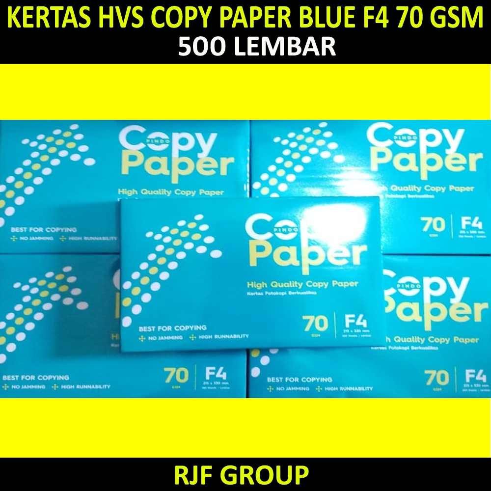 

KERTAS HVS COPY PAPER BLUE F4 70 gsm 500 LEMBAR