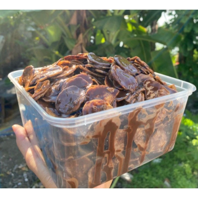 

Keripik Pisang Coklat Lumer Full Aneka Varian Rasa Berat 500 gram