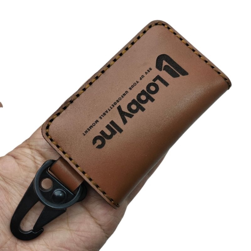 Dompet Stnk Mobil Motor Kulit Asli Tebal Kokoh Kuat Free Custom Nama Logo Bebas Gantungan Casing Sar