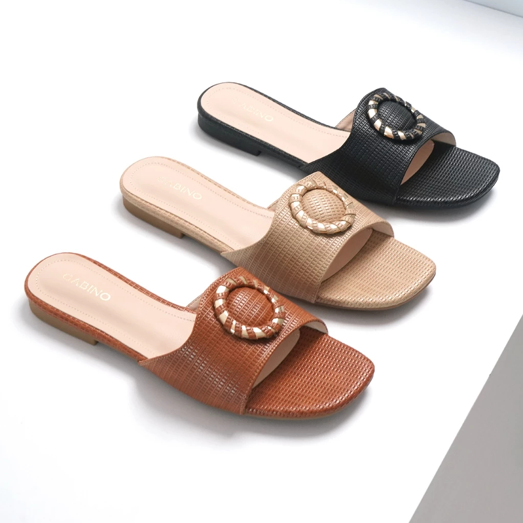 Gabino Sandal Wanita Slip On Casual