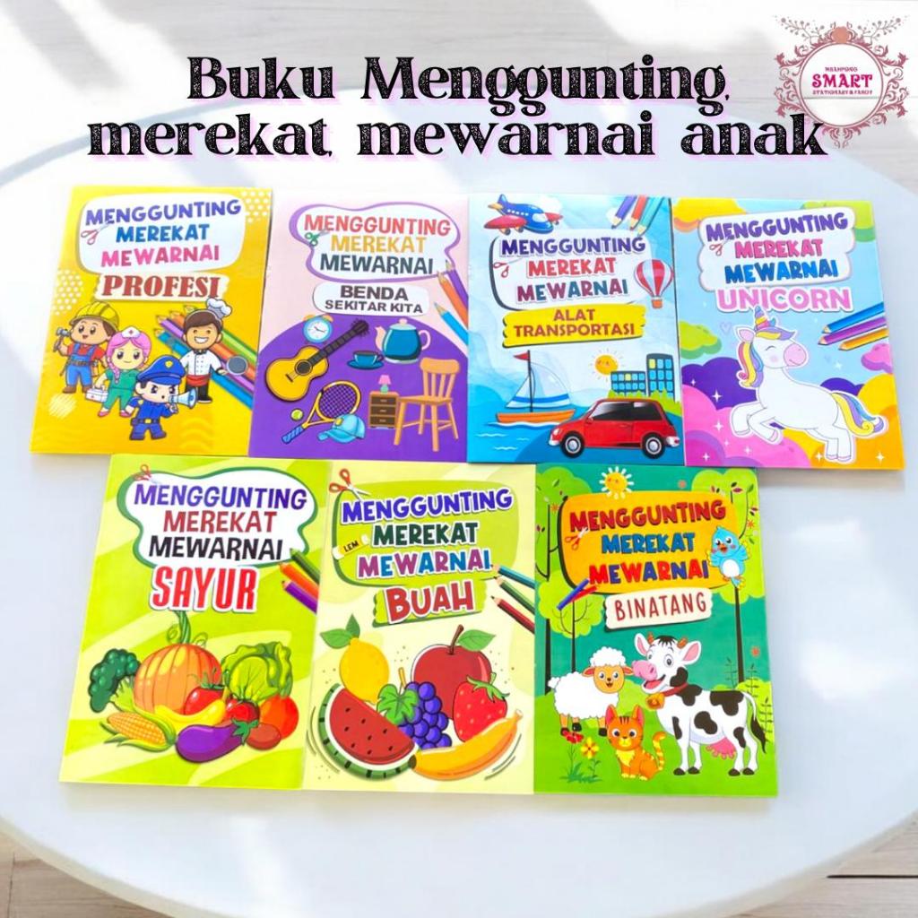 

BUKU MENGGUNTING,MEREKAT,MEWARNAI ANAK