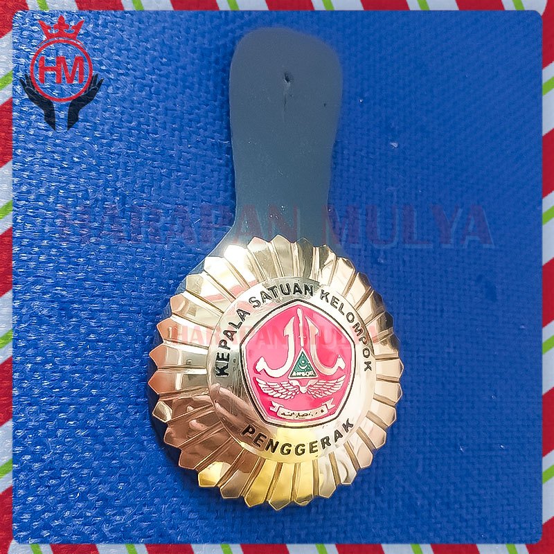 Lencana Tanda Jabatan Banser Kepala Satuan Kelompok Penggerak Jengkolan Banser - HM
