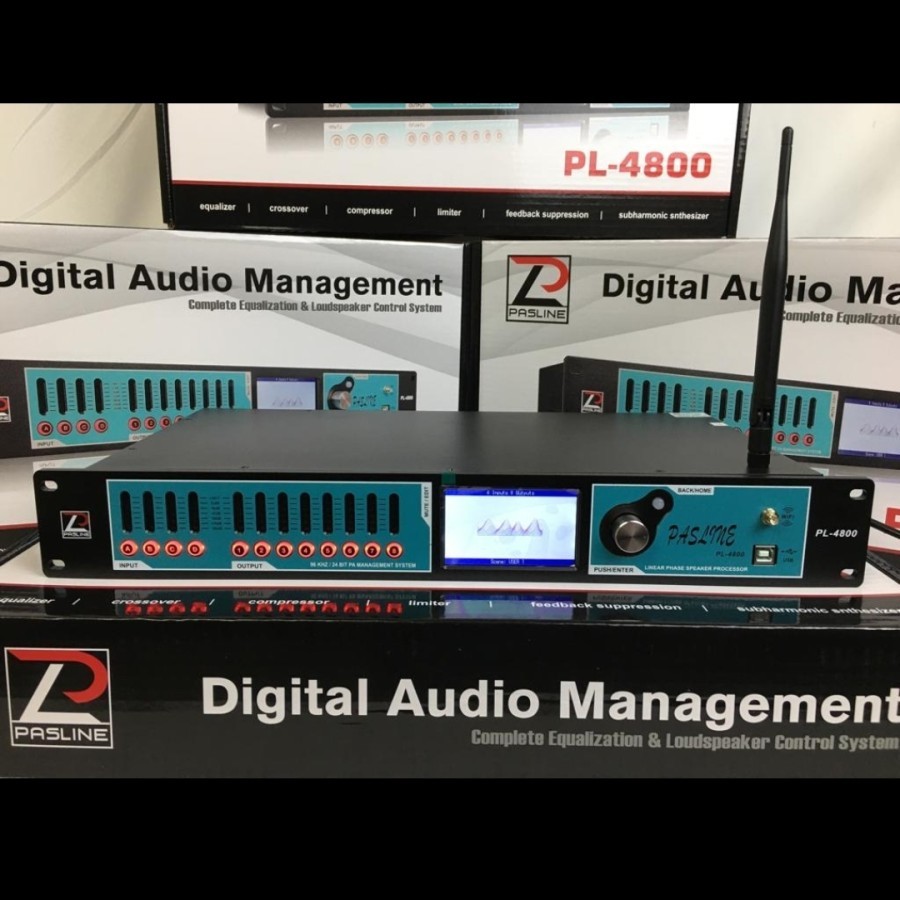 Speaker Management PL4800 PL-4800 PL4800 Original 4 In 8 Out