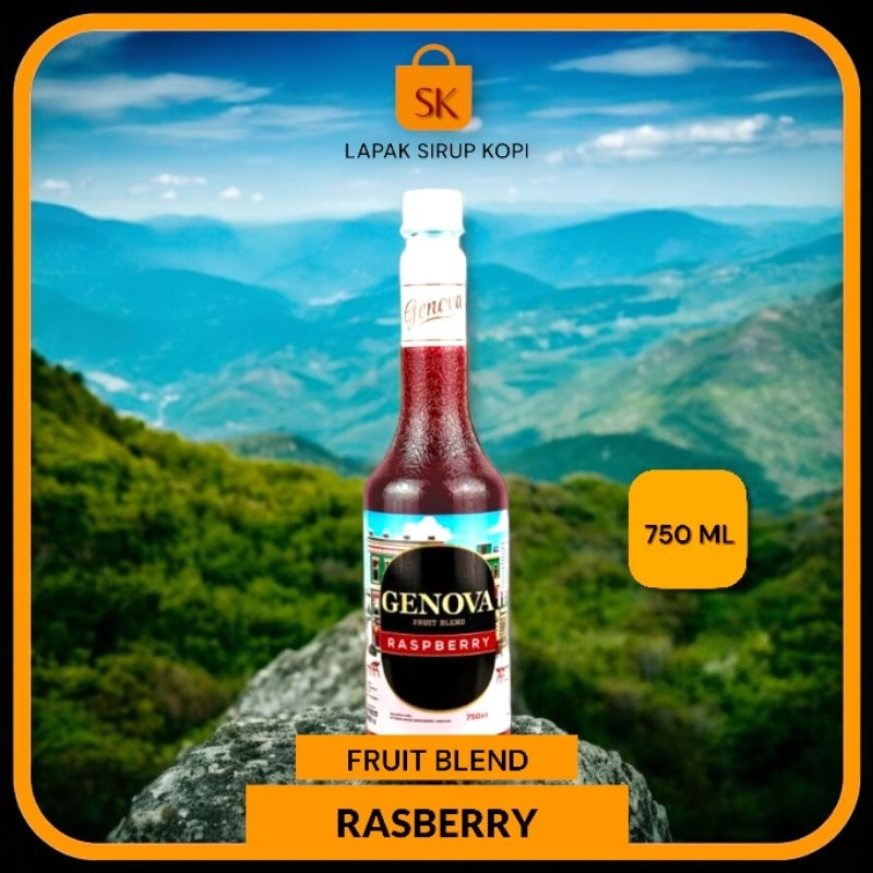 

Genova Fruit Blend Rasberry 750ml - Puree / Concentrate