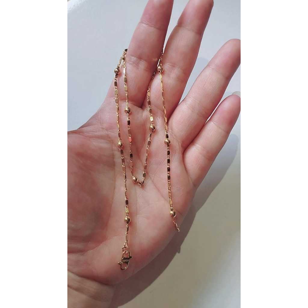 Kalung Jedar Bahan Cuping Elegan