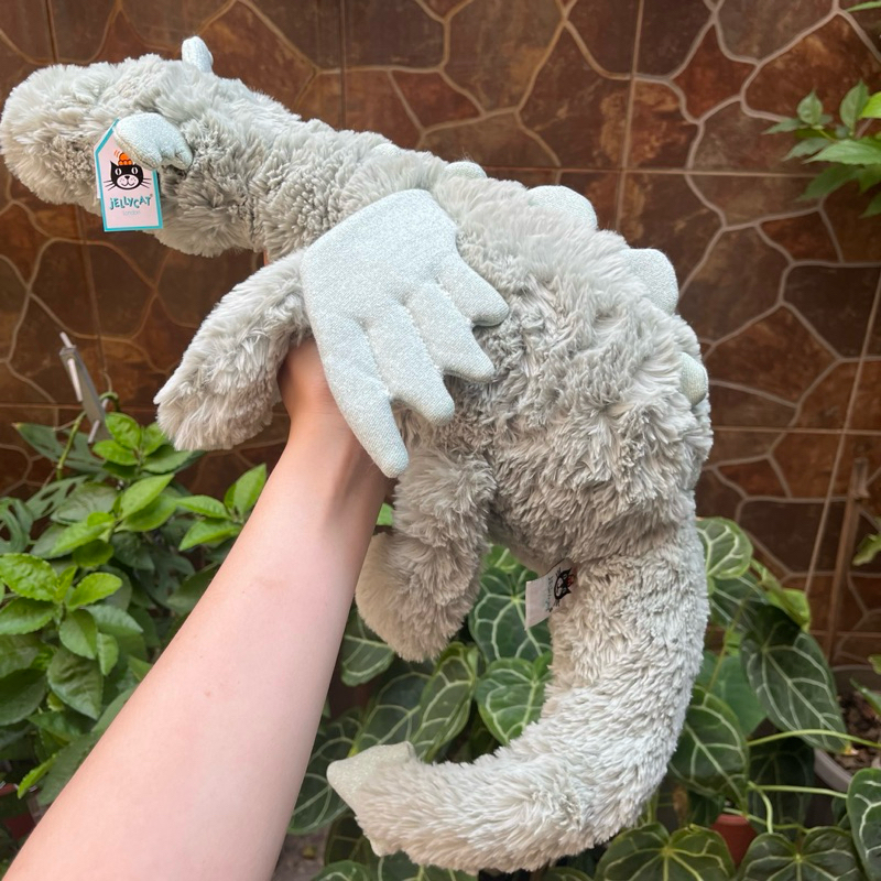 JELLYCAT DRAGON / DINOSAURUS — Large ORIGINAL PLUSHIE BONEKA NAGA / DINO