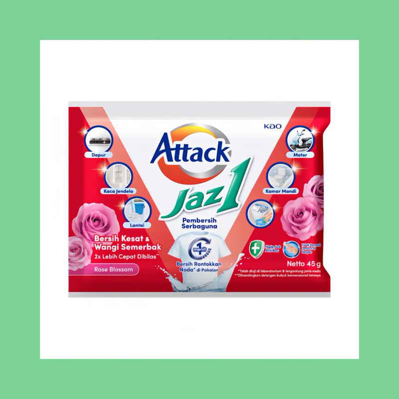 Attack Jazz 1 Renceng (isi: 6 sachet)