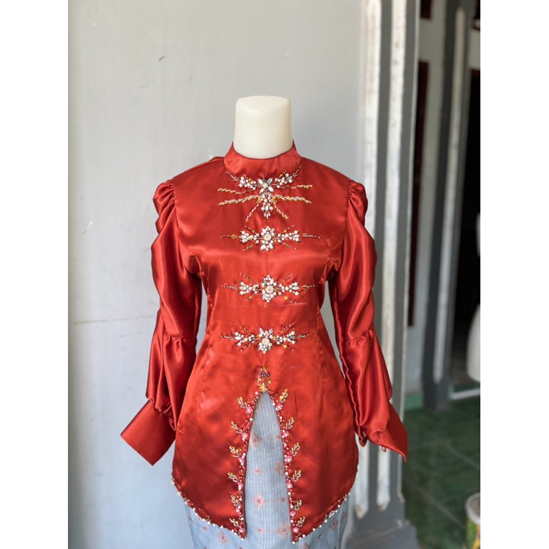 kebaya Melayu one set rok songket