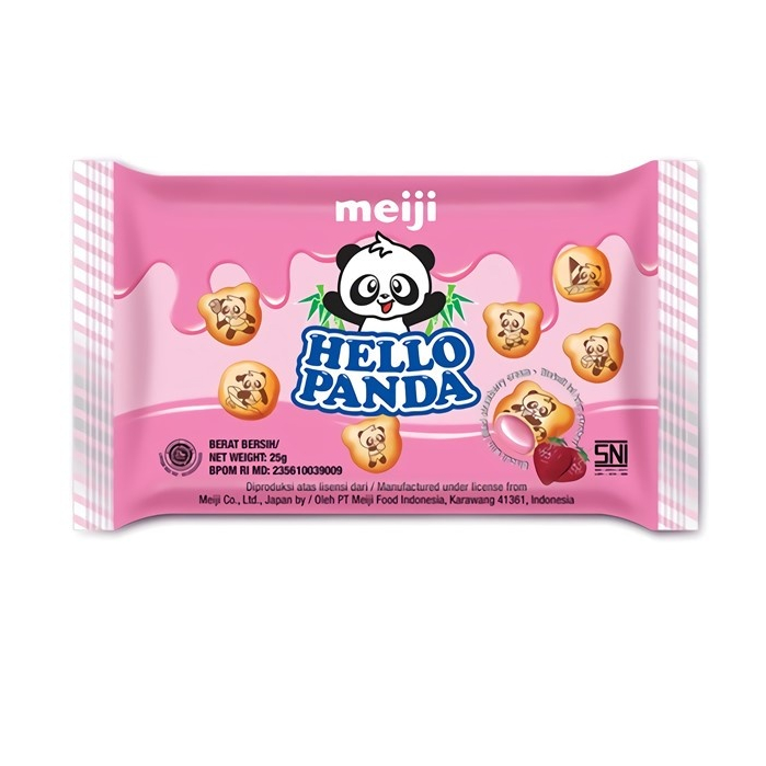 

hello panda strawberry 25gr - hello panda biskuit strawberry