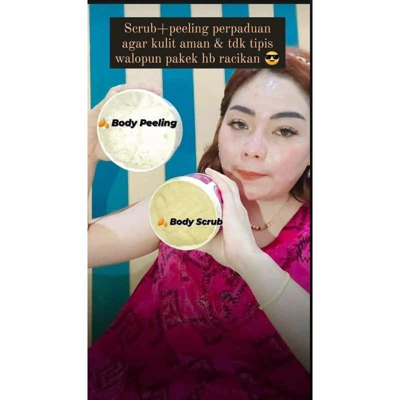 Lulur Membahana 250g + Pelling Membahana 250 gr