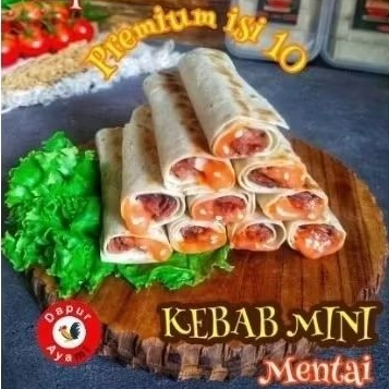 

Frozen Kebab Mini Premium Saus Mentai (Isi 10) - Dapur Ayami